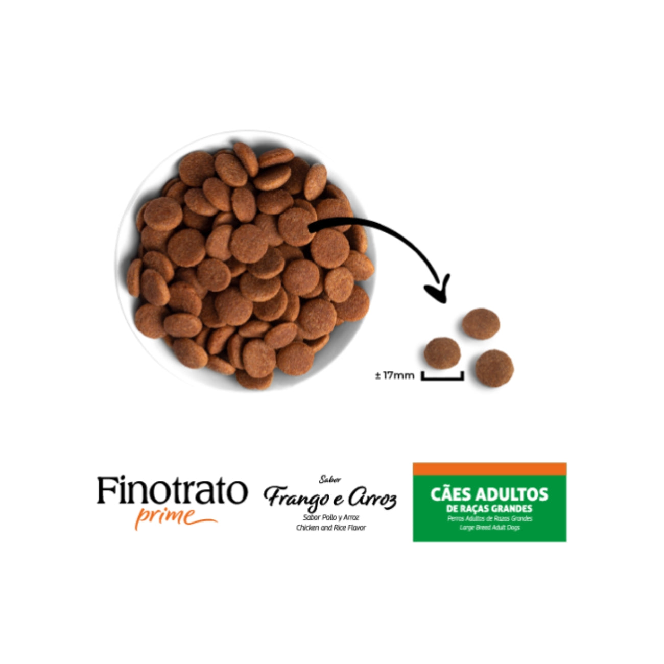 Finotrato Prime Perros Adultos Grandes Sabor Pollo - 20kg - Imagen 2